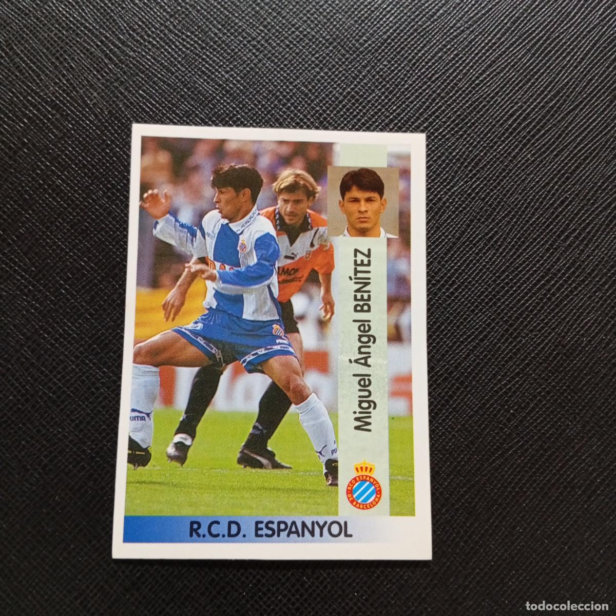 Cartes &agrave; collectionner de Football: 60 BENITEZ ESPA&Ntilde;OL PANINI 1996 1997 CROMO FUTBOL LIGA 96 97 - SIN PEGAR - A189 PG532