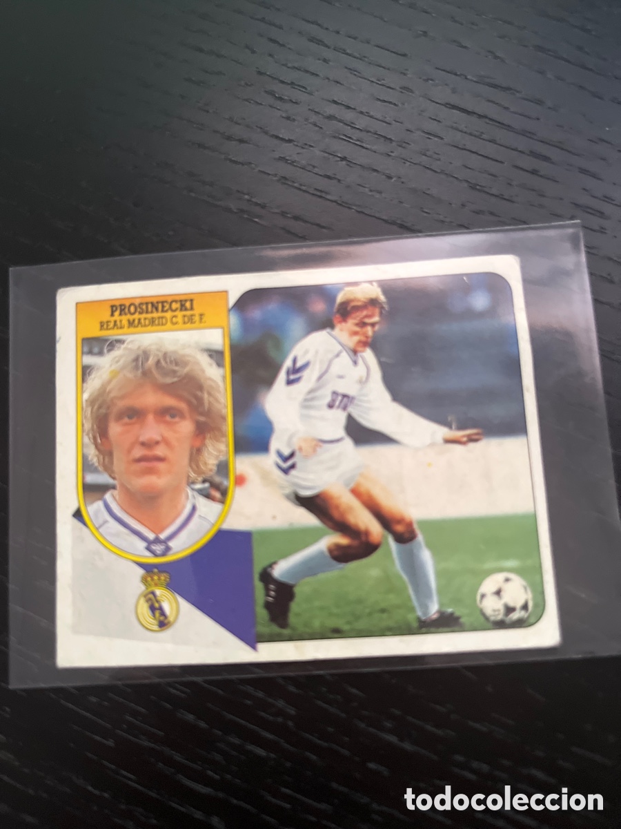 Cromos de Futebol: Prosinecki liga este 91/92 Real Madrid