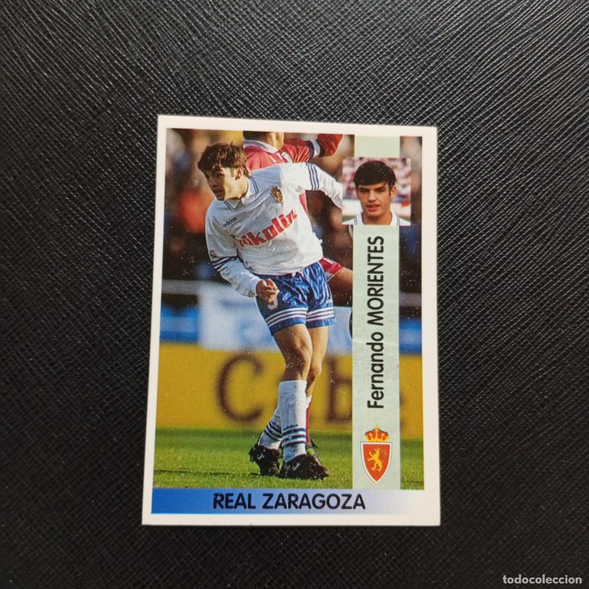 Cromos de Futebol: 190 MORIENTES ZARAGOZA PANINI 1996 1997 CROMO FUTBOL LIGA 96 97 - SIN PEGAR - A190 PG2 B