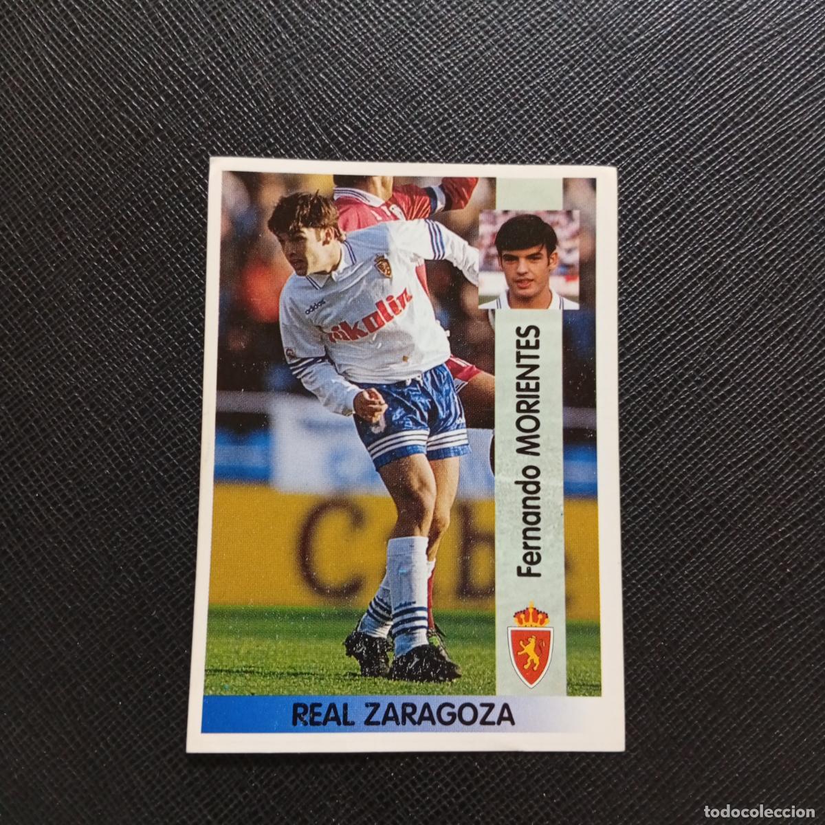 Cromos de Futebol: 190 MORIENTES ZARAGOZA PANINI 1996 1997 CROMO FUTBOL LIGA 96 97 - SIN PEGAR - A190 PG3