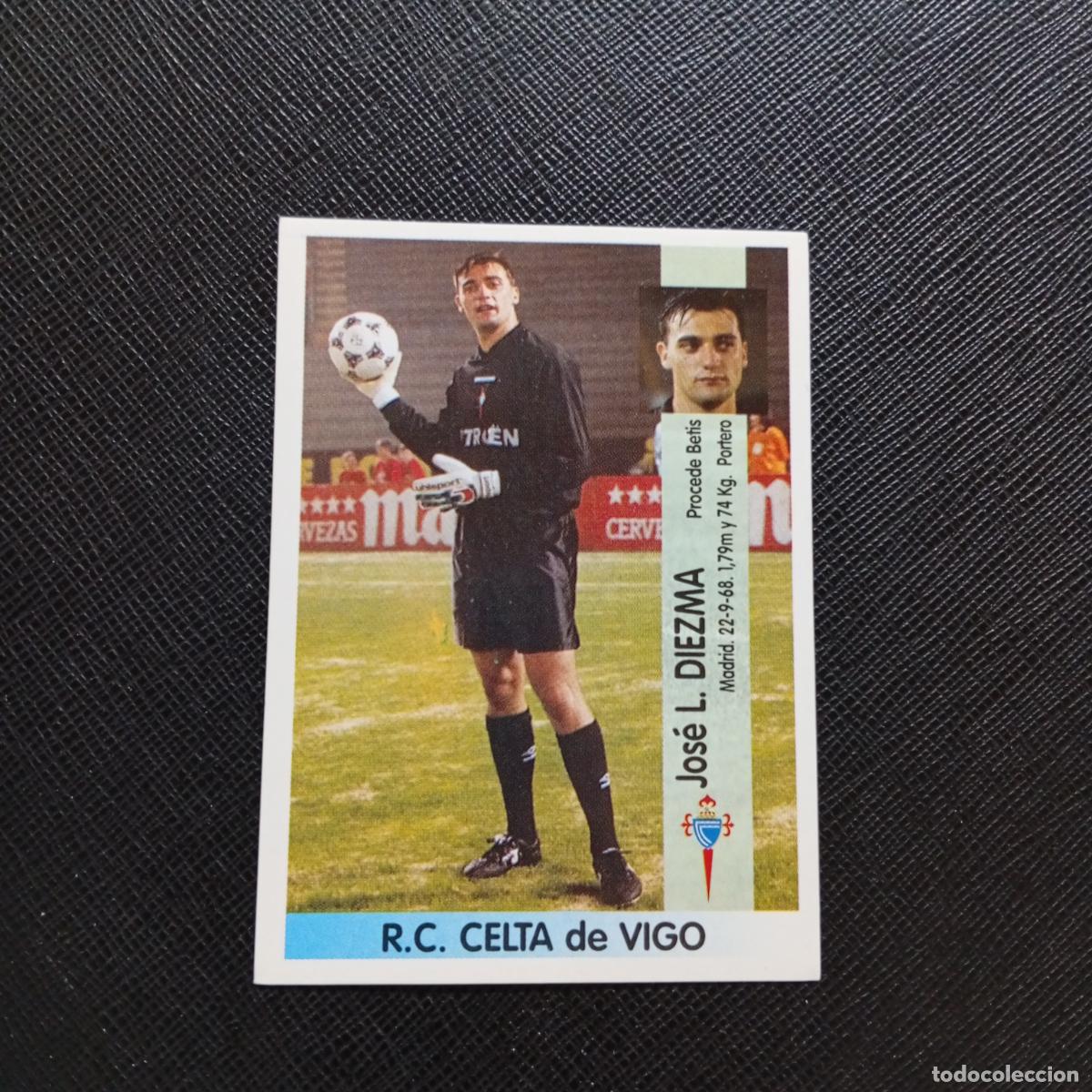 Cromos de F&uacute;tbol: 161A 161 DIEZMA CELTA PANINI 1996 1997 CROMO FUTBOL LIGA 96 97 - SIN PEGAR - A190 PG1