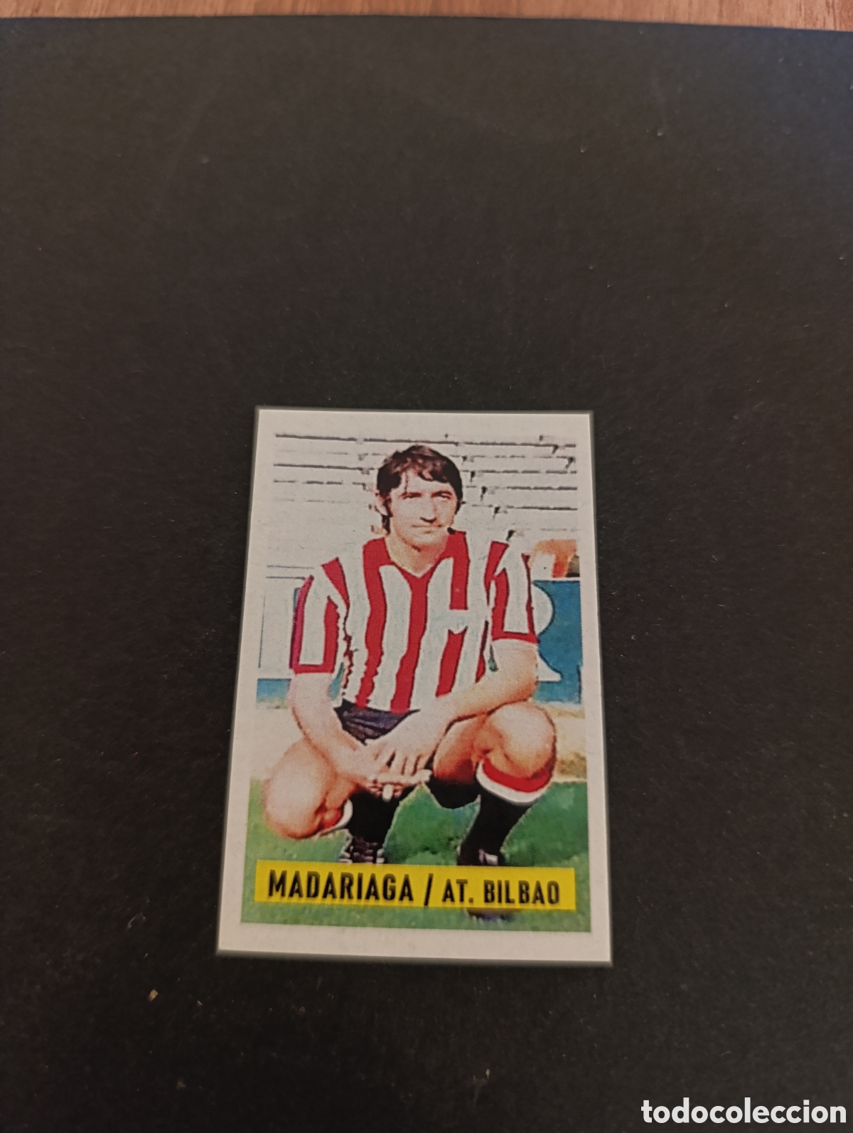 Cromos de F&uacute;tbol: Cromo Madariaga Athletic Bilbao Liga Este 74 75, ampliaci&oacute;n de la colecci&oacute;n