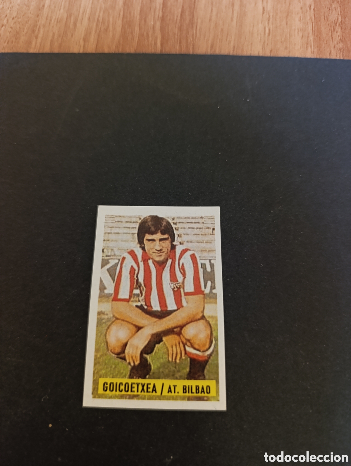 Cromos de F&uacute;tbol: Cromo Goicoetxea Athletic Bilbao Liga Este 74 75, ampliaci&oacute;n de la colecci&oacute;n