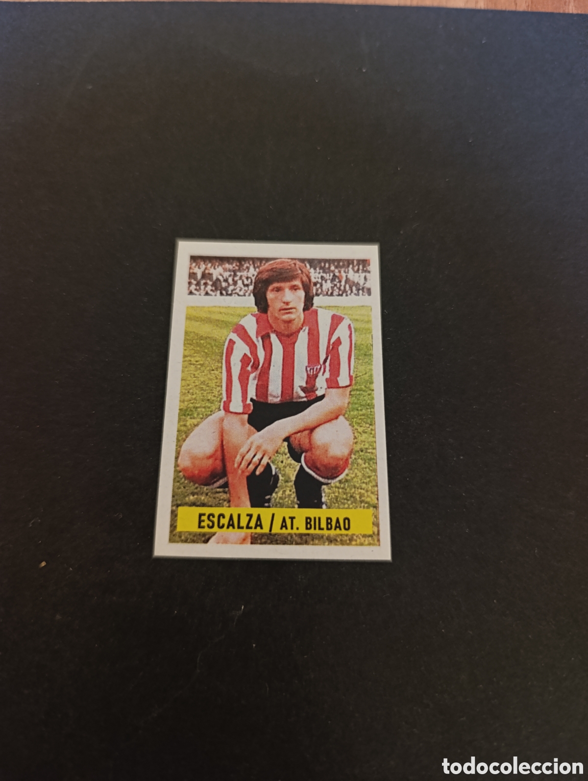 Cromos de F&uacute;tbol: Cromo Escalza Athletic Bilbao Liga Este 74 75, ampliaci&oacute;n de la colecci&oacute;n