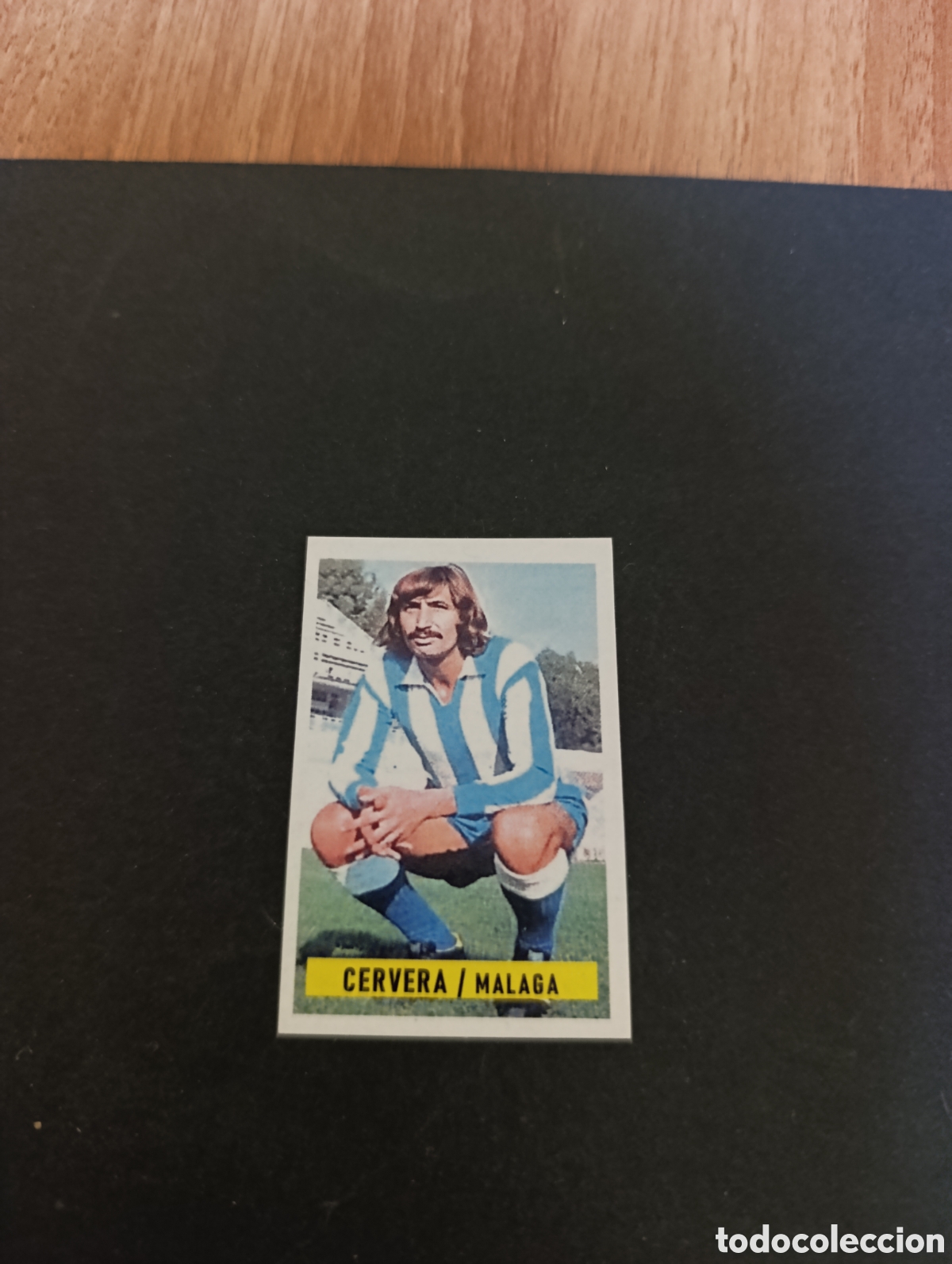Cromos de F&uacute;tbol: Cromo Cervera M&aacute;laga Liga Este 74 75, ampliaci&oacute;n de la colecci&oacute;n