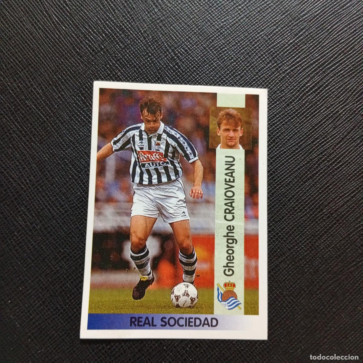 Cromos de F&uacute;tbol: 111 CRAIOVEANU REAL SOCIEDAD PANINI 1996 1997 CROMO FUTBOL LIGA 96 97 - SIN PEGAR - A190 PG5