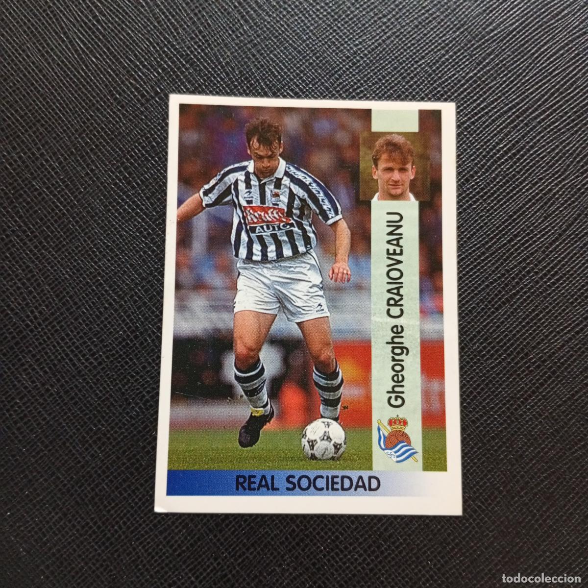 Cromos de Futebol: 111 CRAIOVEANU REAL SOCIEDAD PANINI 1996 1997 CROMO FUTBOL LIGA 96 97 - SIN PEGAR - A190 PG4