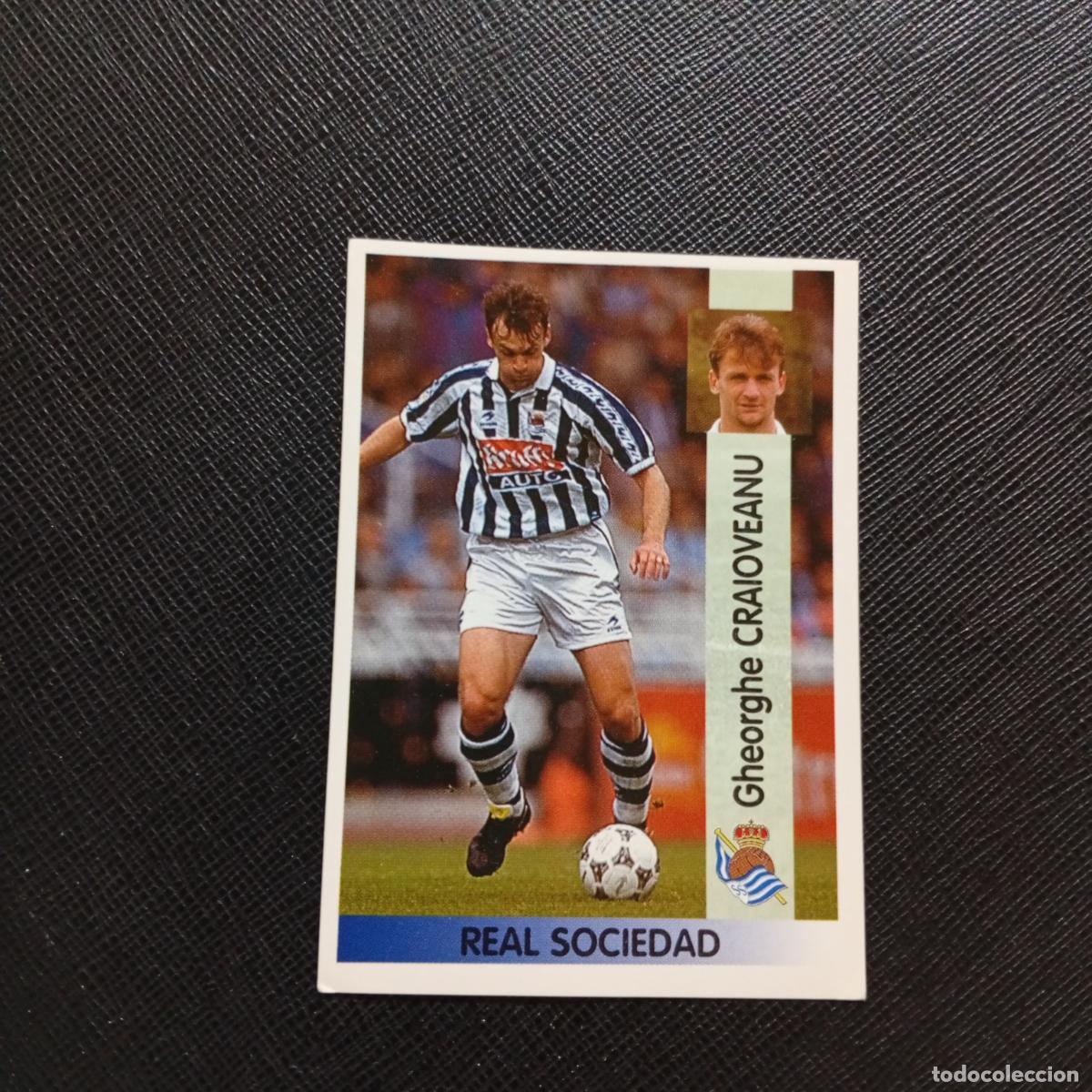 Cartes &agrave; collectionner de Football: 111 CRAIOVEANU REAL SOCIEDAD PANINI 1996 1997 CROMO FUTBOL LIGA 96 97 - SIN PEGAR - A190 PG4 B