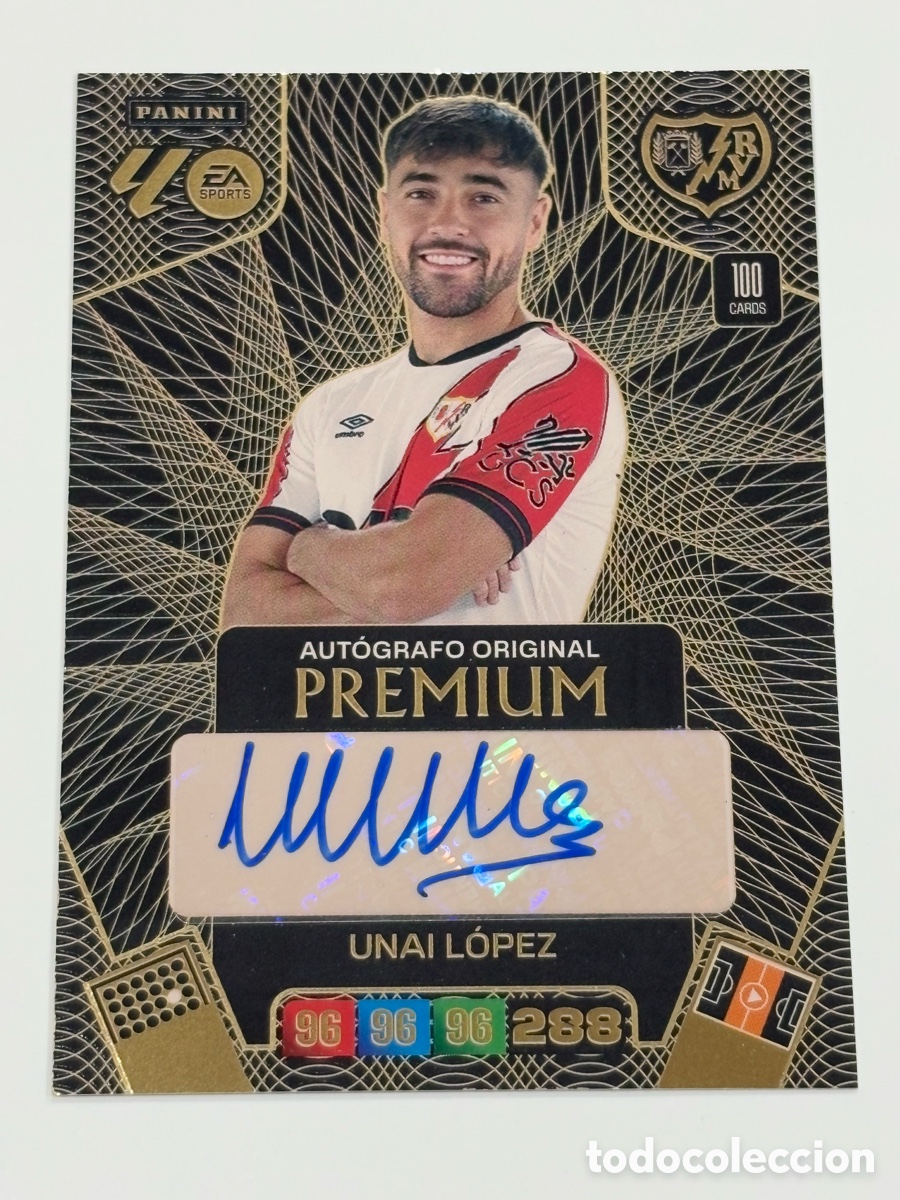 Cartes &agrave; collectionner de Football: Unai L&oacute;pez Aut&oacute;grafo Original /100 Dream Box Adrenalyn LaLiga 2025-26 Lopez Auto