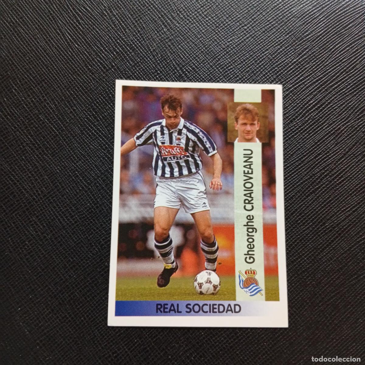Cartes &agrave; collectionner de Football: 111 CRAIOVEANU REAL SOCIEDAD PANINI 1996 1997 CROMO FUTBOL LIGA 96 97 - SIN PEGAR - A190 PG6