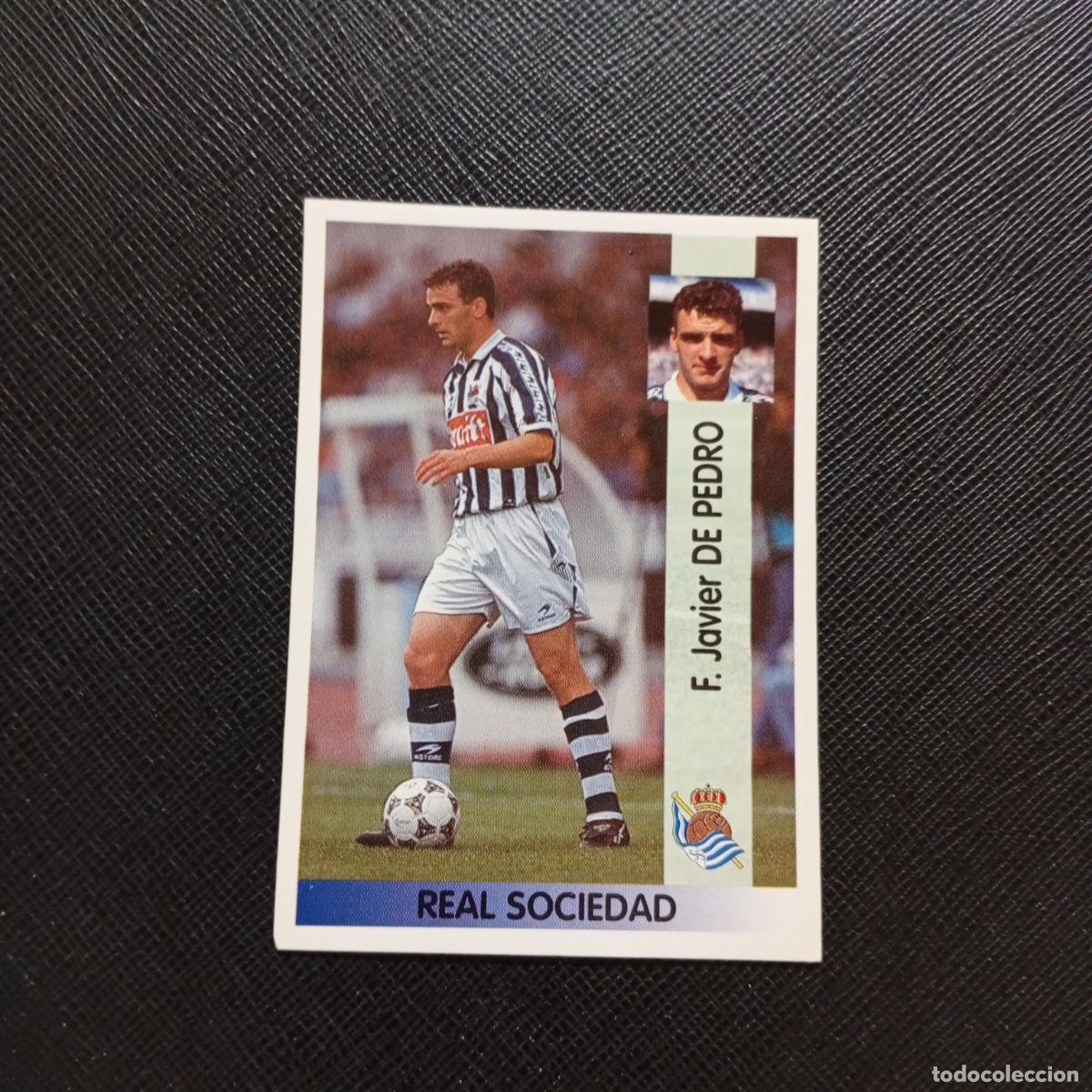 Cromos de F&uacute;tbol: 106 DE PEDRO REAL SOCIEDAD PANINI 1996 1997 CROMO FUTBOL LIGA 96 97 - SIN PEGAR - A190 PG4
