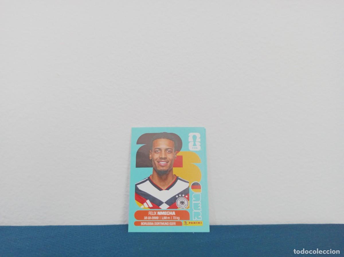Cromos de F&uacute;tbol: 12 FELIX NMECHA ALEMANIA FIFA WORLD CUP 26 2026 MUNDIAL 26 2026 STICKERS PANINI