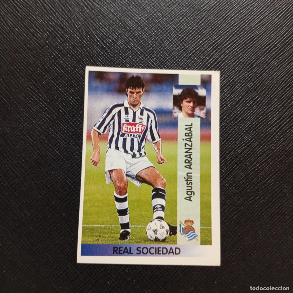 Cromos de F&uacute;tbol: 102 ARANZABAL REAL SOCIEDAD PANINI 1996 1997 CROMO FUTBOL LIGA 96 97 - SIN PEGAR - A190 PG6