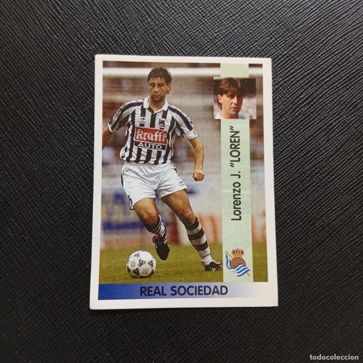 Cromos de F&uacute;tbol: 101 LOREN REAL SOCIEDAD PANINI 1996 1997 CROMO FUTBOL LIGA 96 97 - SIN PEGAR - A190 PG6