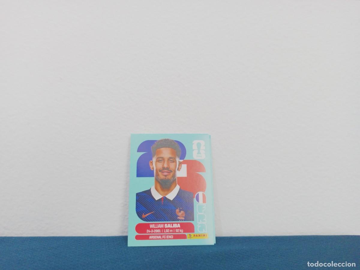 Football Stickers: 4 WILLIAM SALIBA FRANCIA FIFA WORLD CUP 26 2026 MUNDIAL 26 2026 STICKERS PANINI