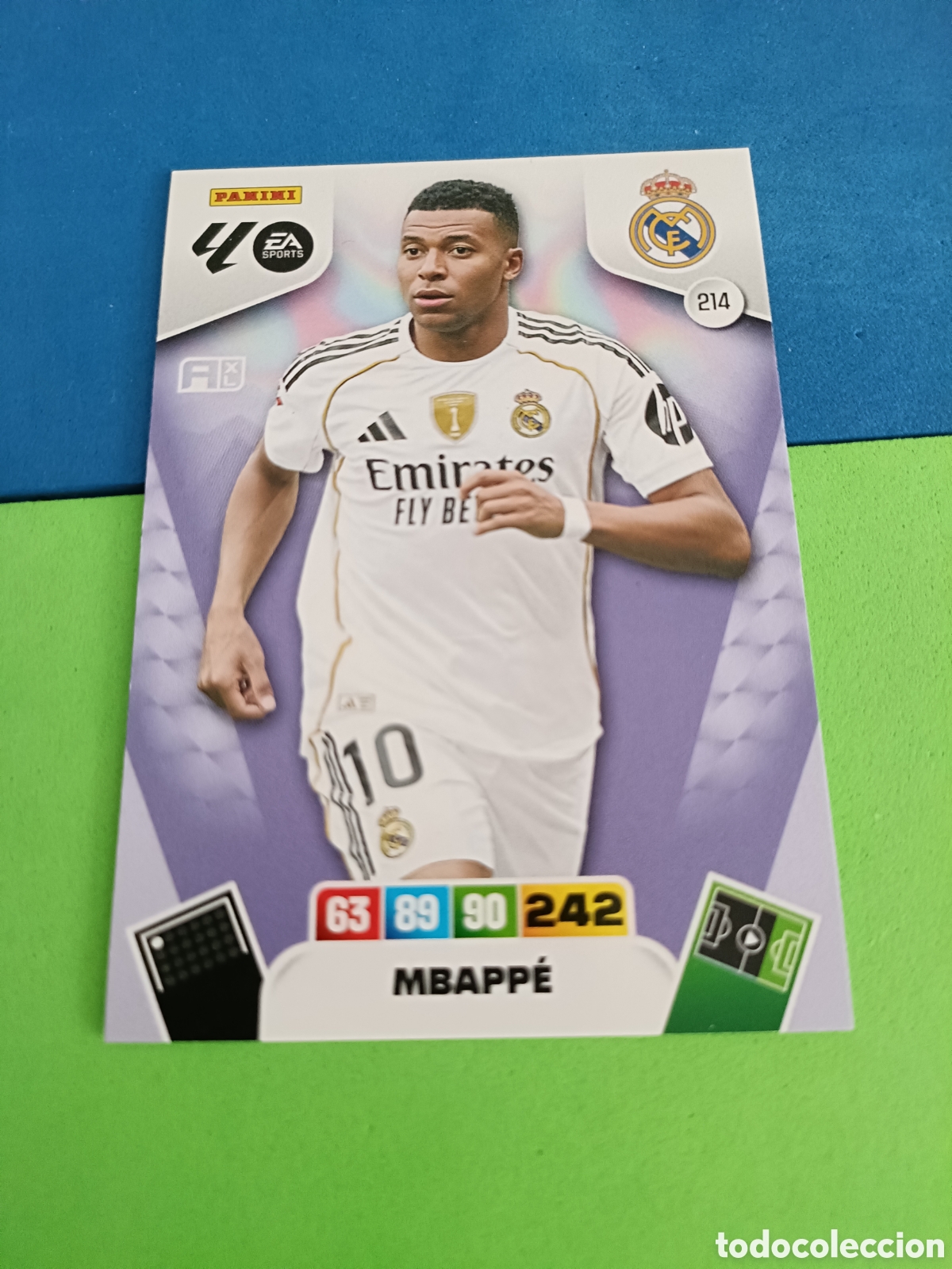 Football Stickers: ADRENALYN XL 2025 2026 25 26 Panini Liga - 214 Mbappe Real Madrid