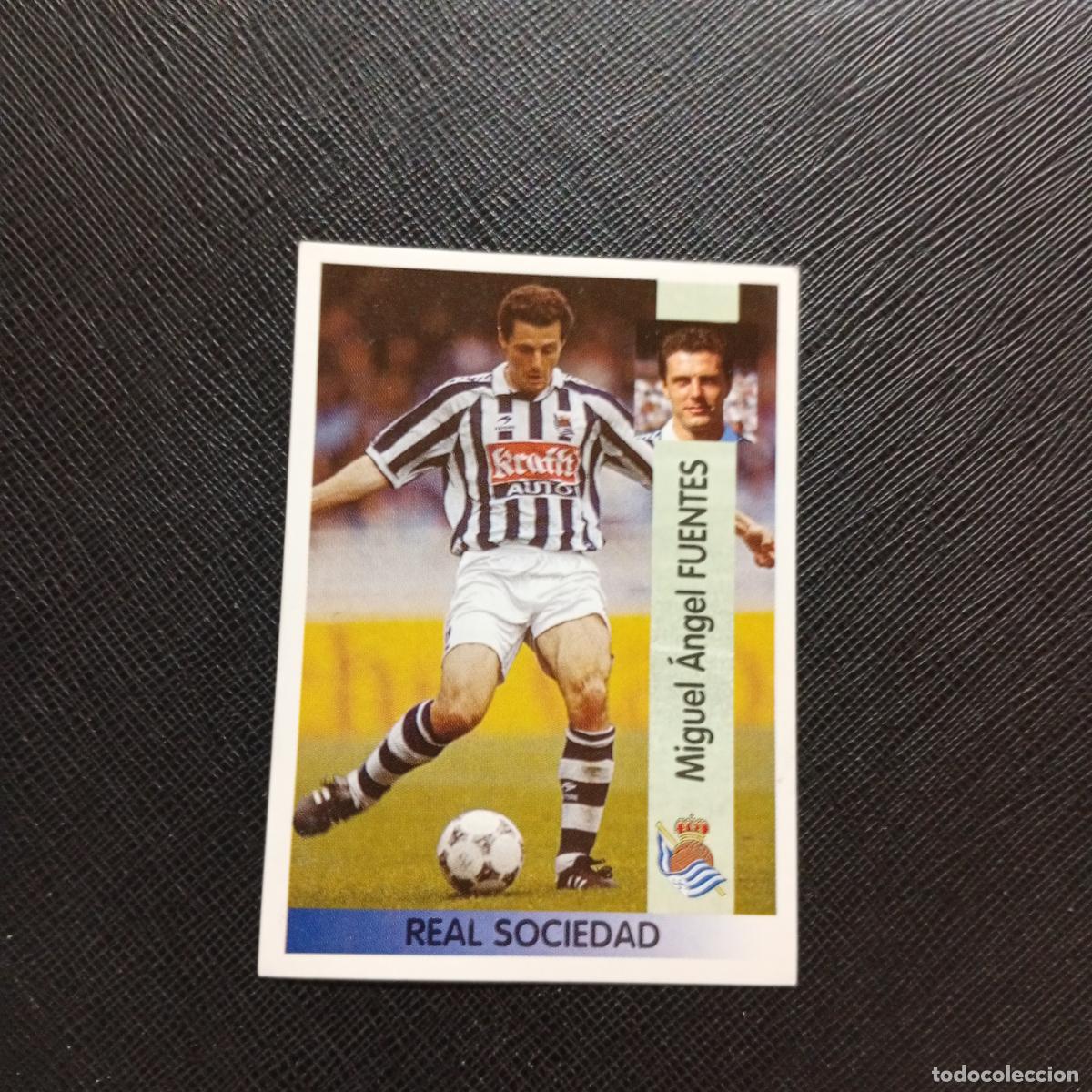 Football Stickers: 98 FUENTES REAL SOCIEDAD PANINI 1996 1997 CROMO FUTBOL LIGA 96 97 - SIN PEGAR - A190 PG9