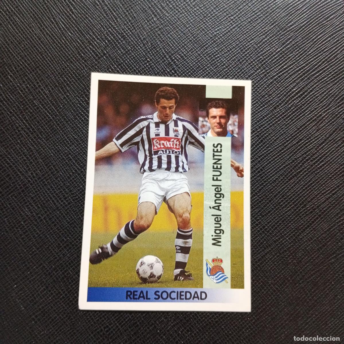 Football Stickers: 98 FUENTES REAL SOCIEDAD PANINI 1996 1997 CROMO FUTBOL LIGA 96 97 - SIN PEGAR - A190 PG9 B