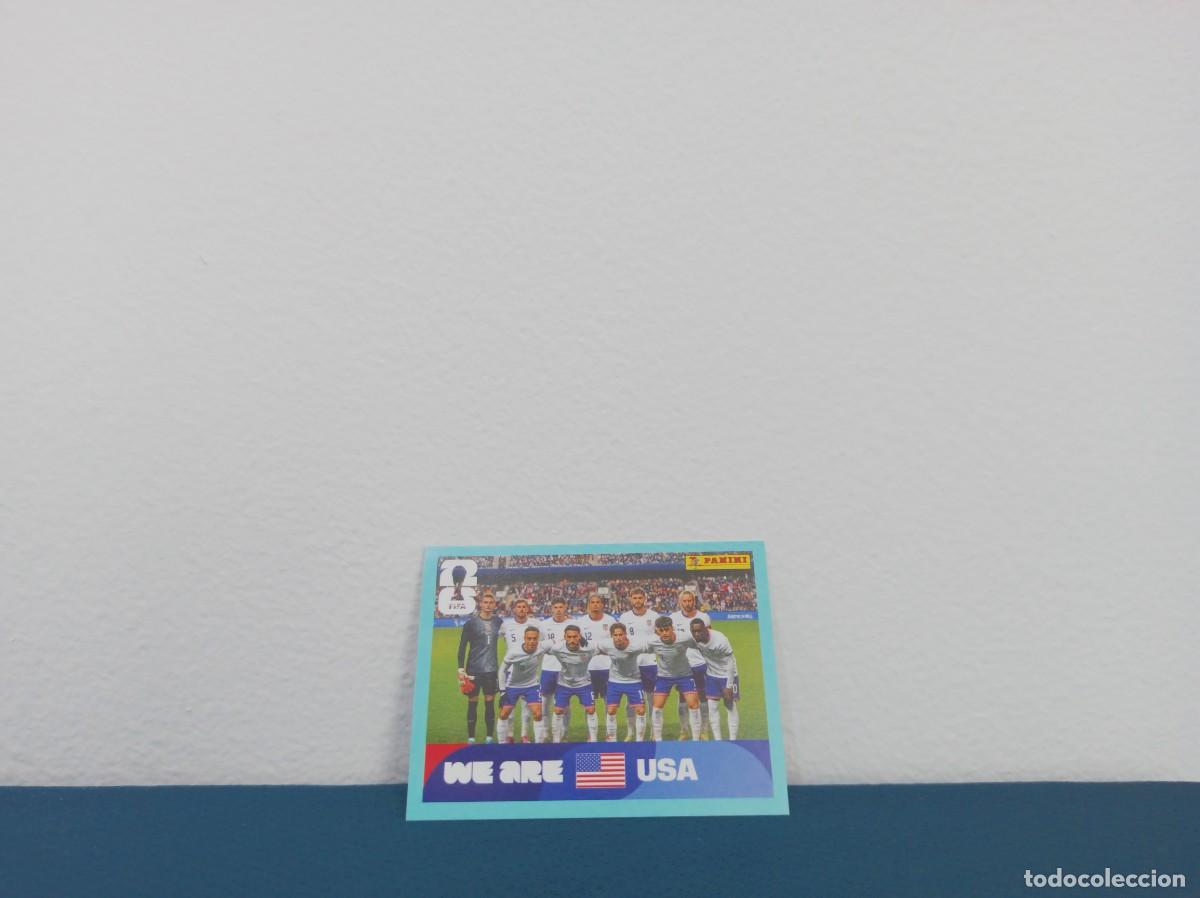 Football Stickers: 13 WE ARE USA EQUIPO COMPLETO FIFA WORLD CUP 26 2026 MUNDIAL 26 2026 STICKERS PANINI