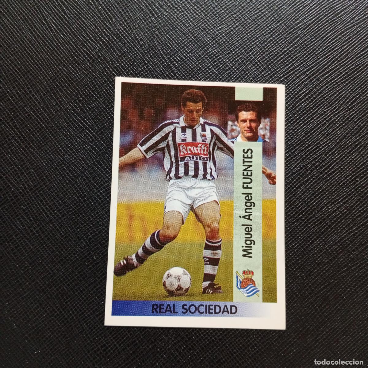 Football Stickers: 98 FUENTES REAL SOCIEDAD PANINI 1996 1997 CROMO FUTBOL LIGA 96 97 - SIN PEGAR - A190 PG7