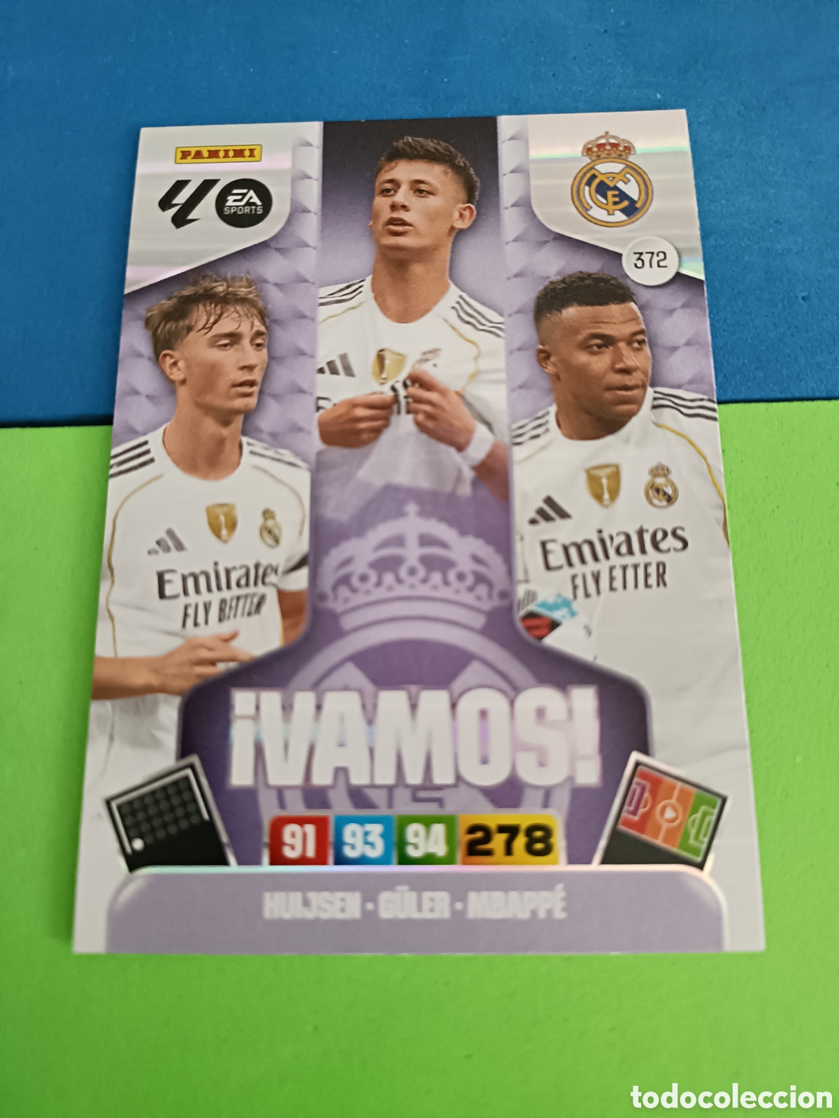 Football Stickers: ADRENALYN XL 2025 2026 25 26 Panini Liga - Vamos 372 Real Madrid Mbappe G&uuml;ler Huijsen