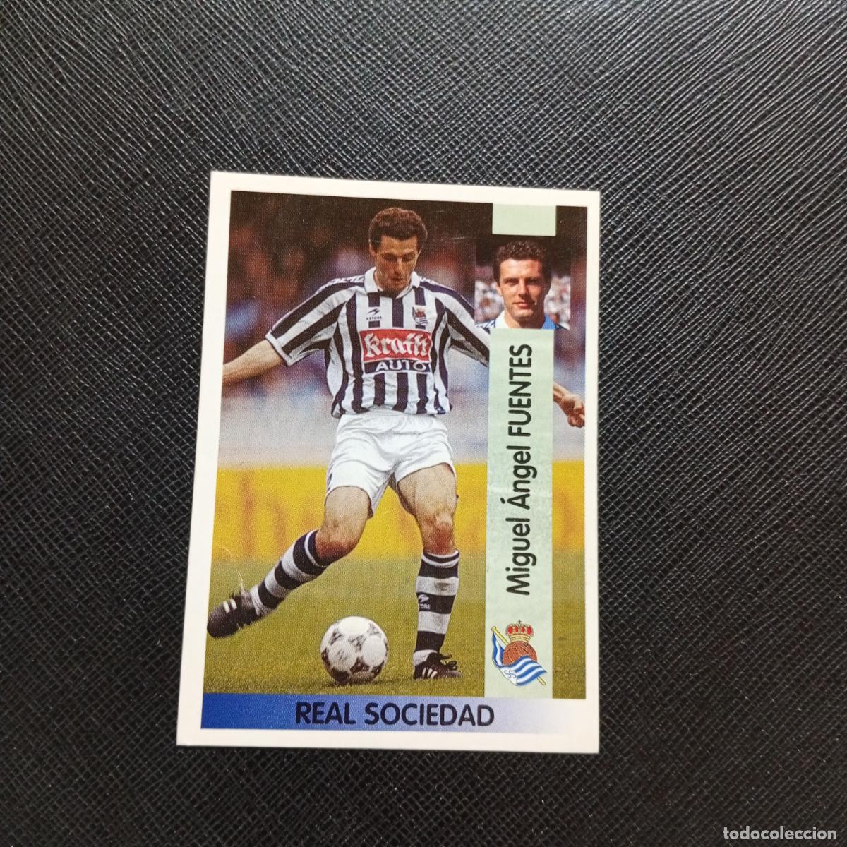 Football Stickers: 98 FUENTES REAL SOCIEDAD PANINI 1996 1997 CROMO FUTBOL LIGA 96 97 - SIN PEGAR - A190 PG7 B