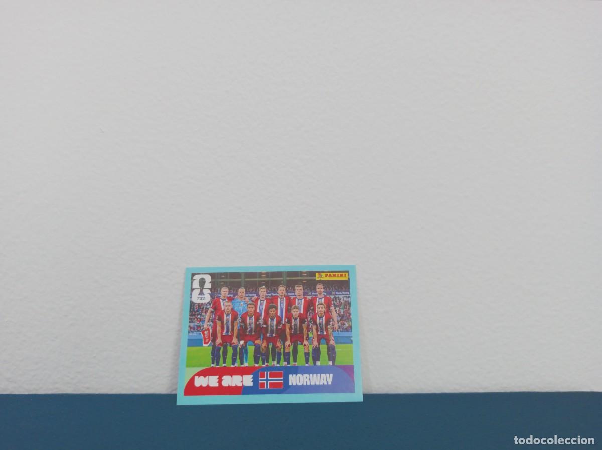 Football Stickers: 13 WE ARE NORWAY EQUIPO COMPLETO FIFA WORLD CUP 26 2026 MUNDIAL 26 2026 STICKERS PANINI