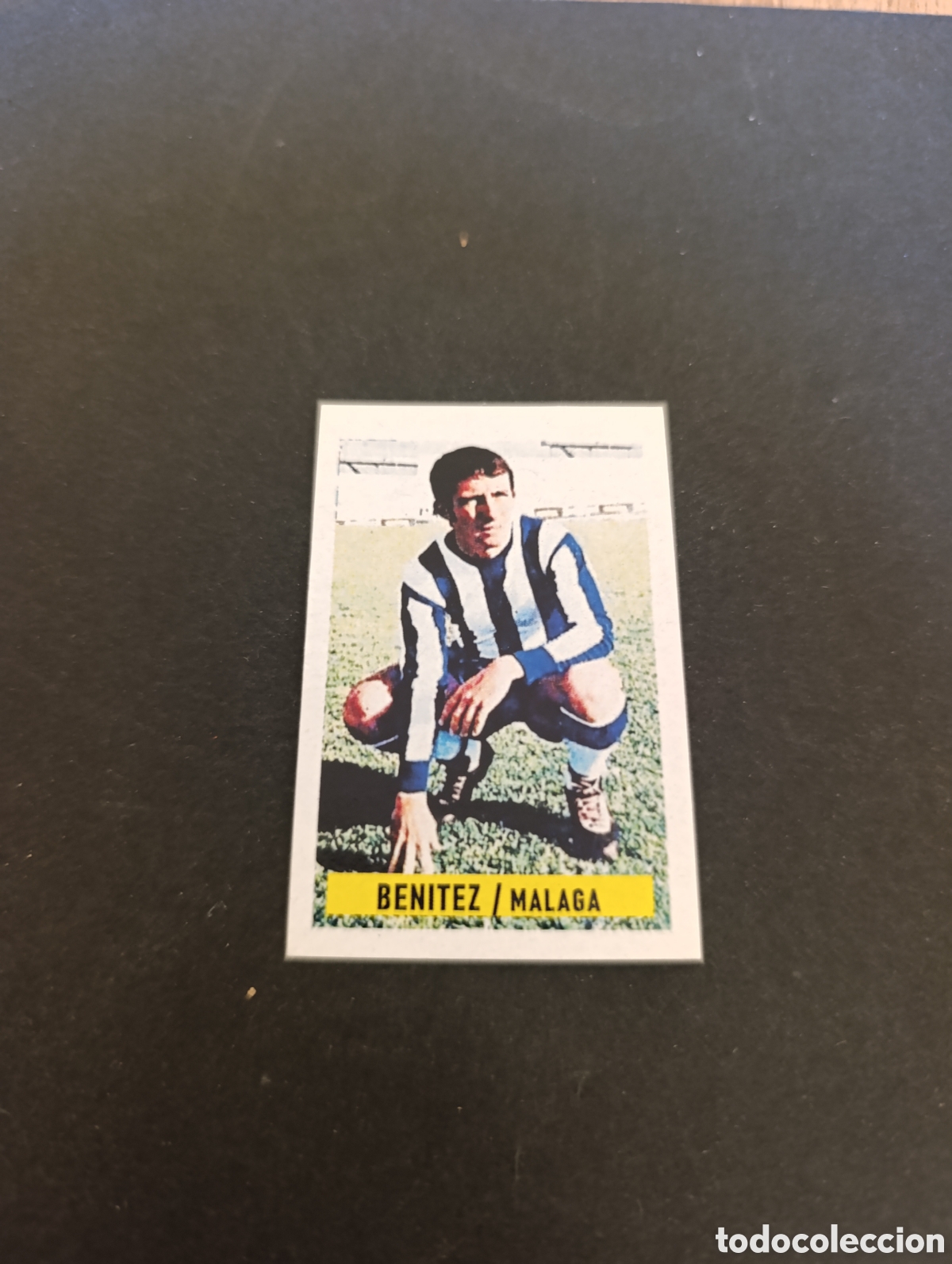 Cromos de F&uacute;tbol: Cromo Ben&iacute;tez M&aacute;laga Liga Este 74 75, ampliaci&oacute;n de la colecci&oacute;n