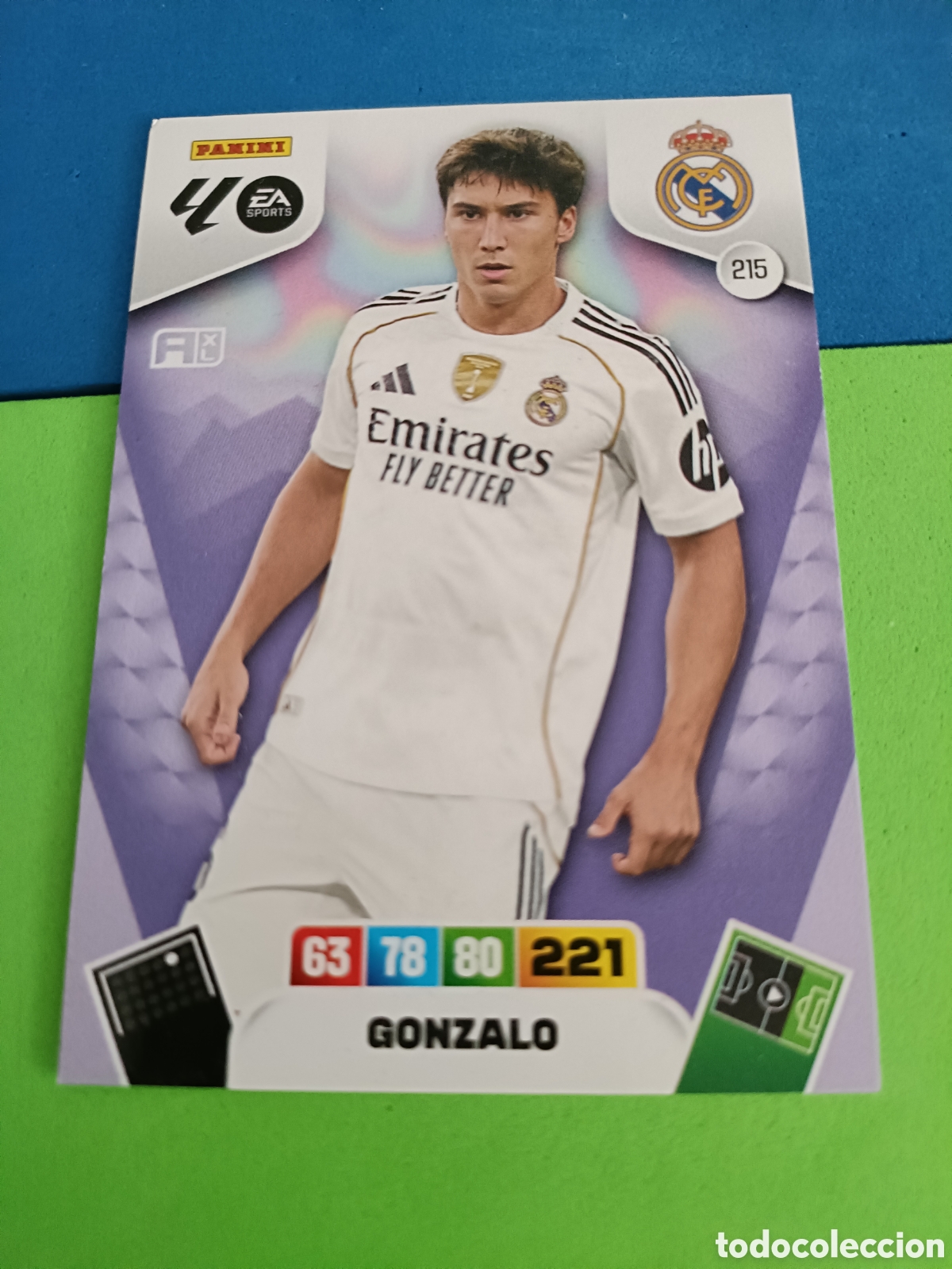 Cromos de F&uacute;tbol: ADRENALYN XL 2025 2026 25 26 Panini Liga - 215 Gonzalo Real Madrid