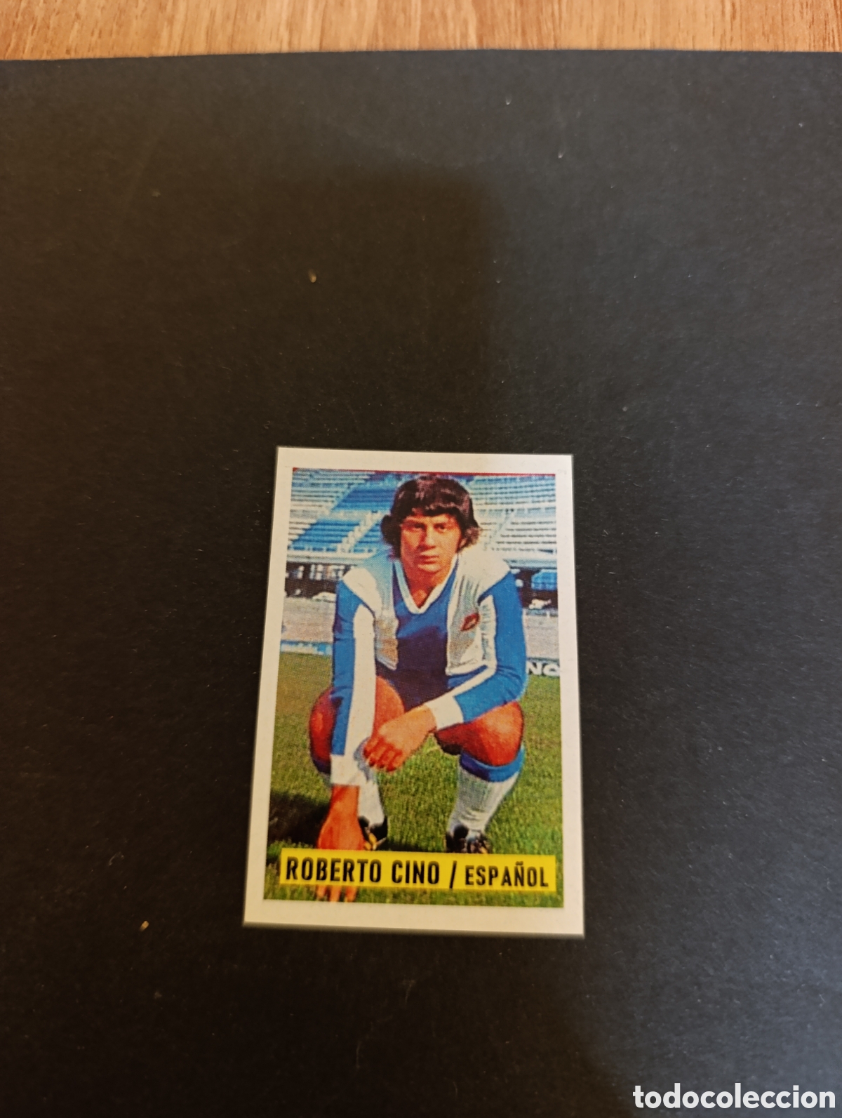 Cromos de F&uacute;tbol: Cromo Roberto Cino RCD Espa&ntilde;ol Liga Este 74 75, ampliaci&oacute;n de la colecci&oacute;n