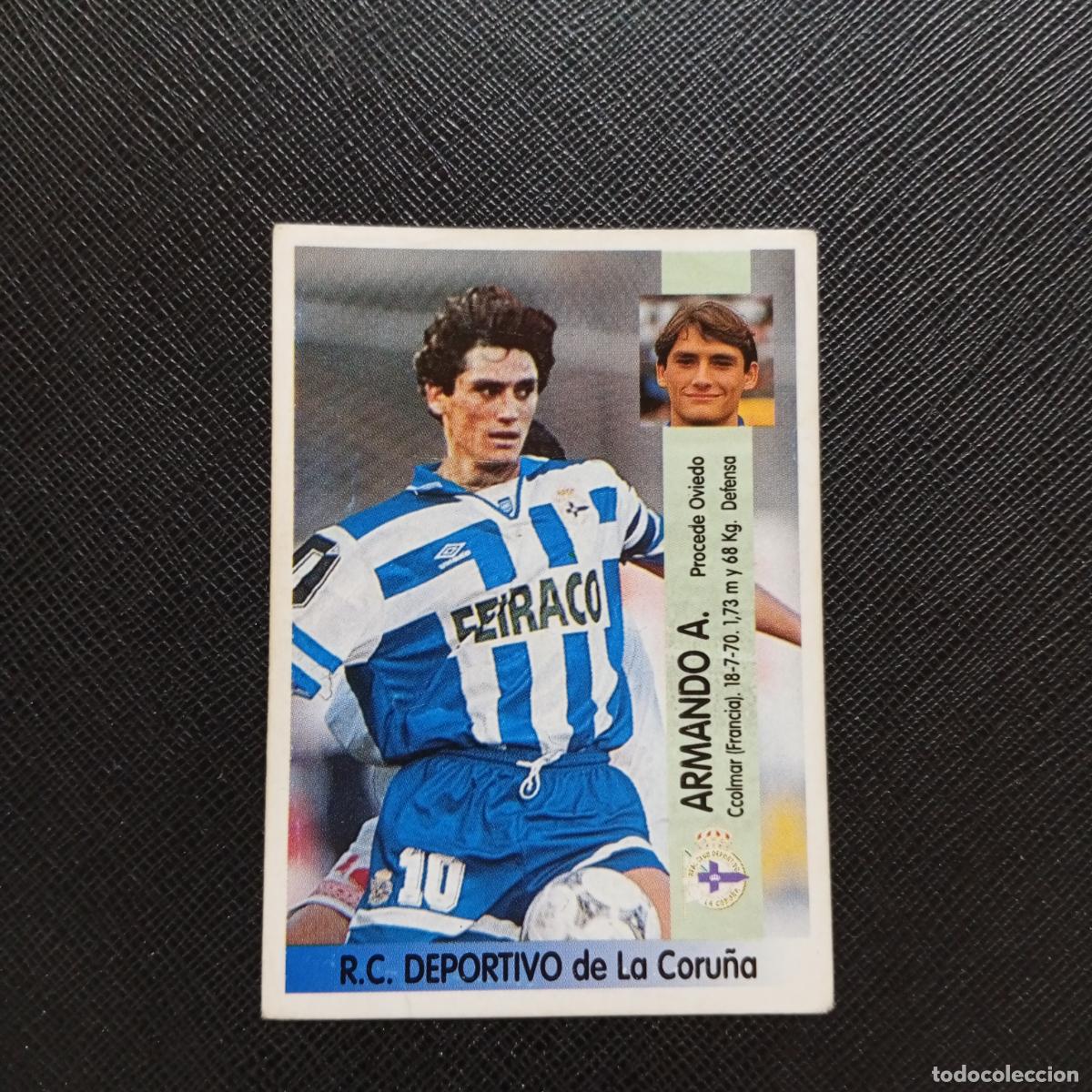 Cromos de F&uacute;tbol: 358 ARMANDO DEPORTIVO PANINI 1996 1997 CROMO FUTBOL LIGA 96 97 - SIN PEGAR - A190 PG7