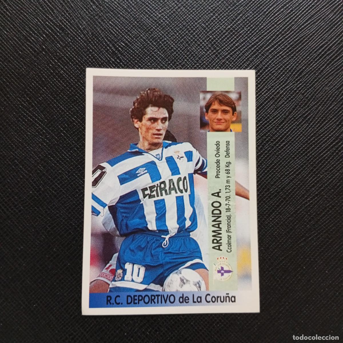 Cromos de F&uacute;tbol: 358 ARMANDO DEPORTIVO PANINI 1996 1997 CROMO FUTBOL LIGA 96 97 - SIN PEGAR - A190 PG7 B
