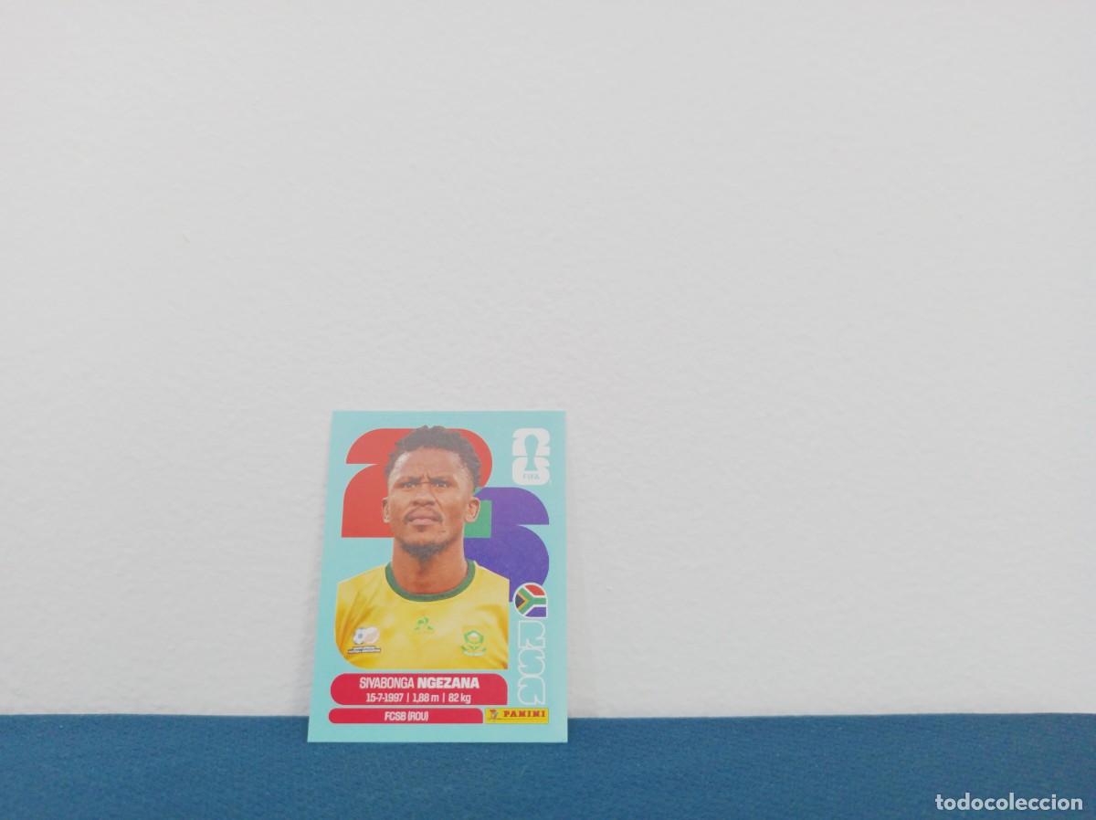 Cromos de F&uacute;tbol: 8 NGENZA SUDAFRICA FIFA WORLD CUP 26 2026 MUNDIAL 26 2026 STICKERS PANINI