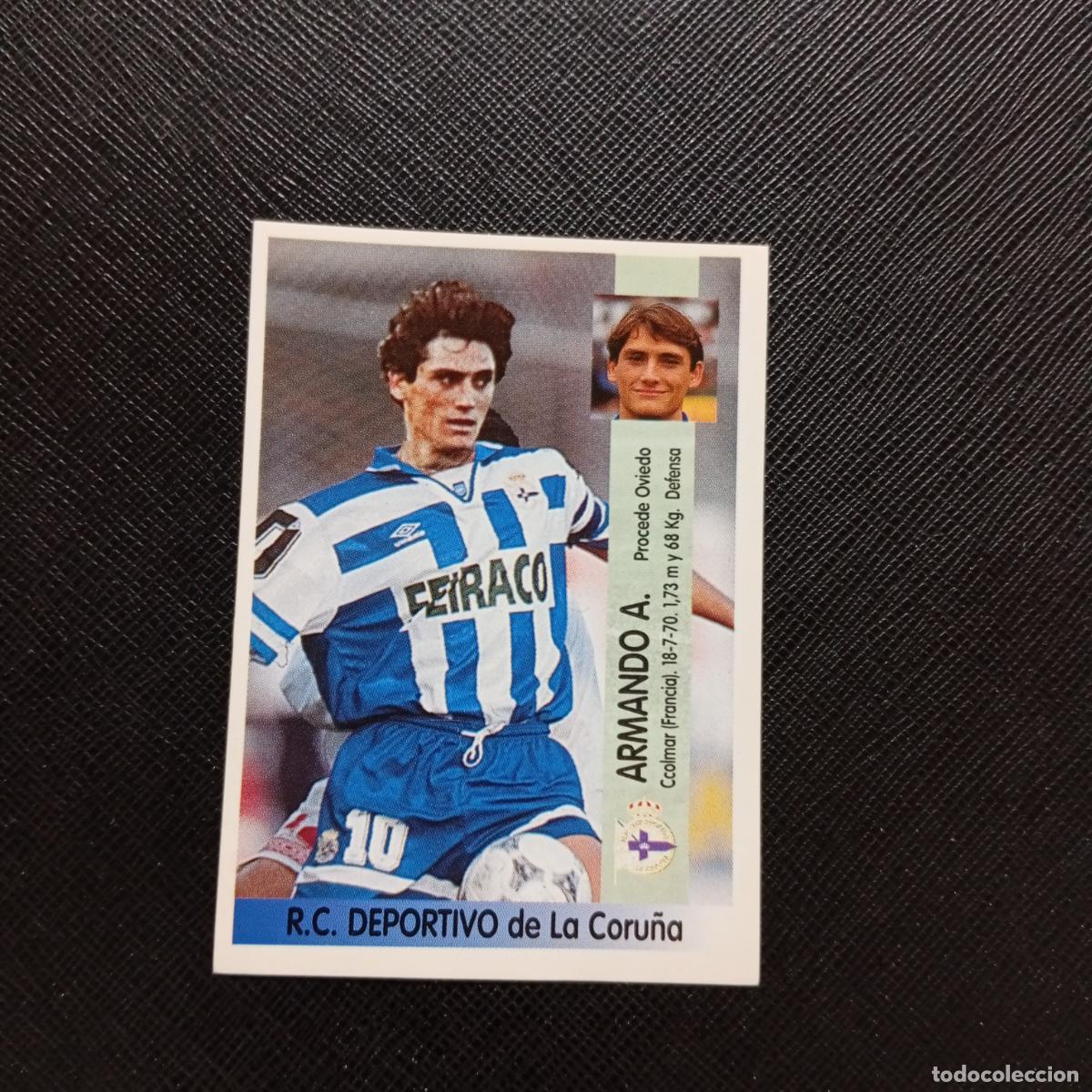 Cromos de F&uacute;tbol: 358 ARMANDO DEPORTIVO PANINI 1996 1997 CROMO FUTBOL LIGA 96 97 - SIN PEGAR - A190 PG8