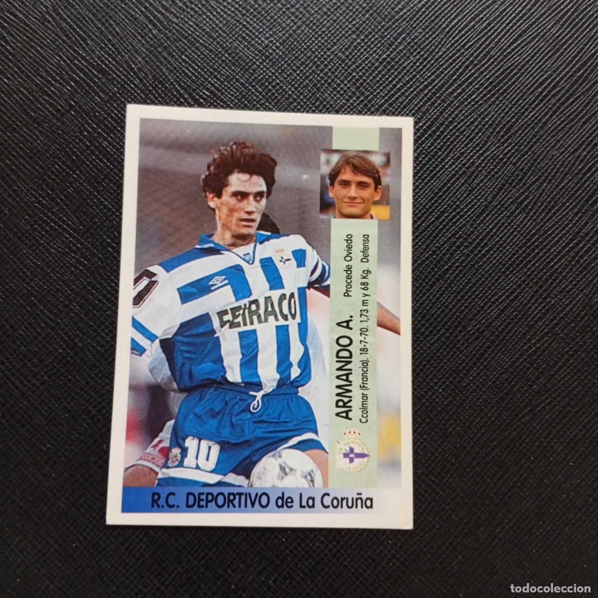 Cromos de F&uacute;tbol: 358 ARMANDO DEPORTIVO PANINI 1996 1997 CROMO FUTBOL LIGA 96 97 - SIN PEGAR - A190 PG8 B