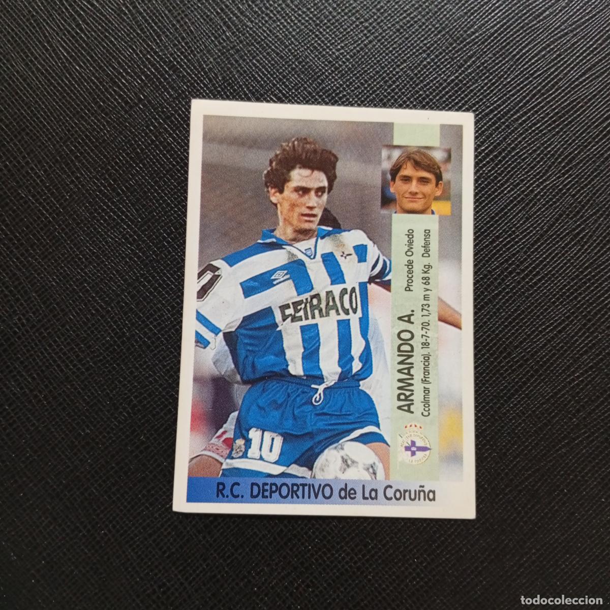 Cromos de F&uacute;tbol: 358 ARMANDO DEPORTIVO PANINI 1996 1997 CROMO FUTBOL LIGA 96 97 - SIN PEGAR - A190 PG10