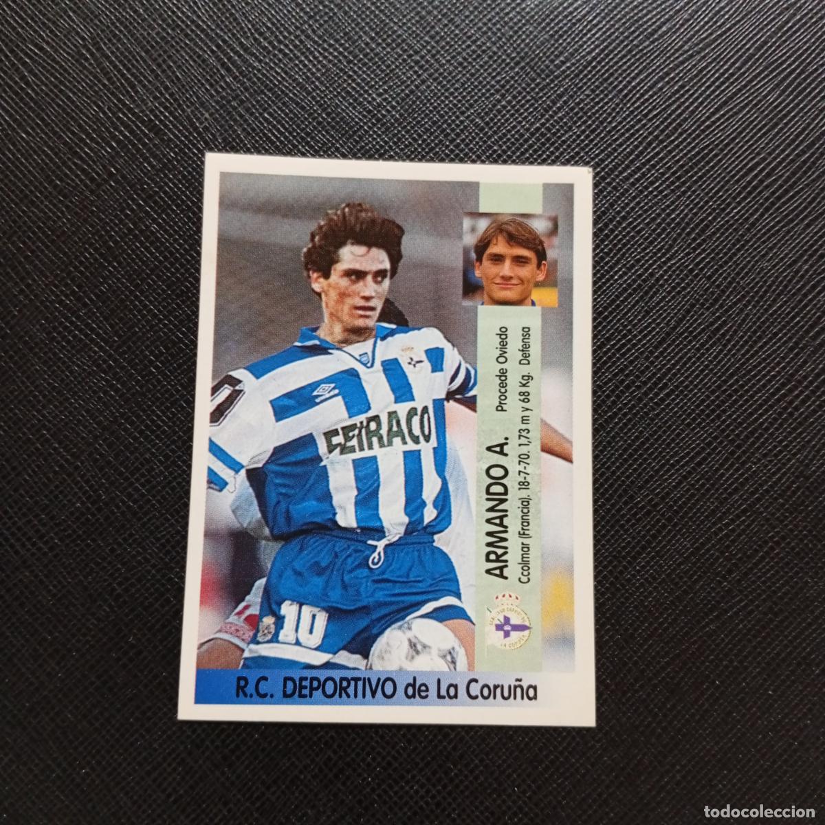 Cromos de F&uacute;tbol: 358 ARMANDO DEPORTIVO PANINI 1996 1997 CROMO FUTBOL LIGA 96 97 - SIN PEGAR - A190 PG10 B