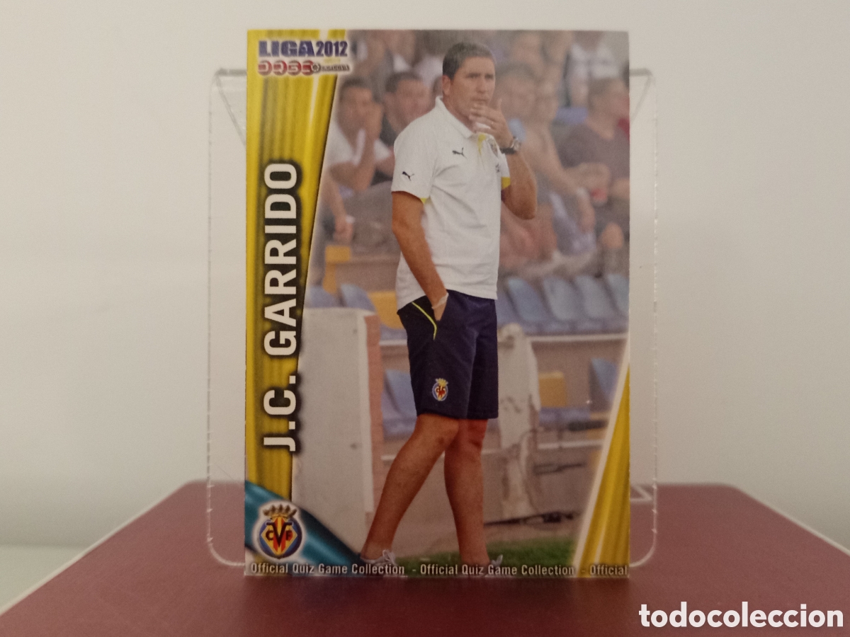 Cromos de F&uacute;tbol: ❇️ CROMO ⚽ GARRIDO VILLARREAL 84 FICHAS LIGA QUIZ 11 12 2011 2012 MUNDICROMO ❇️