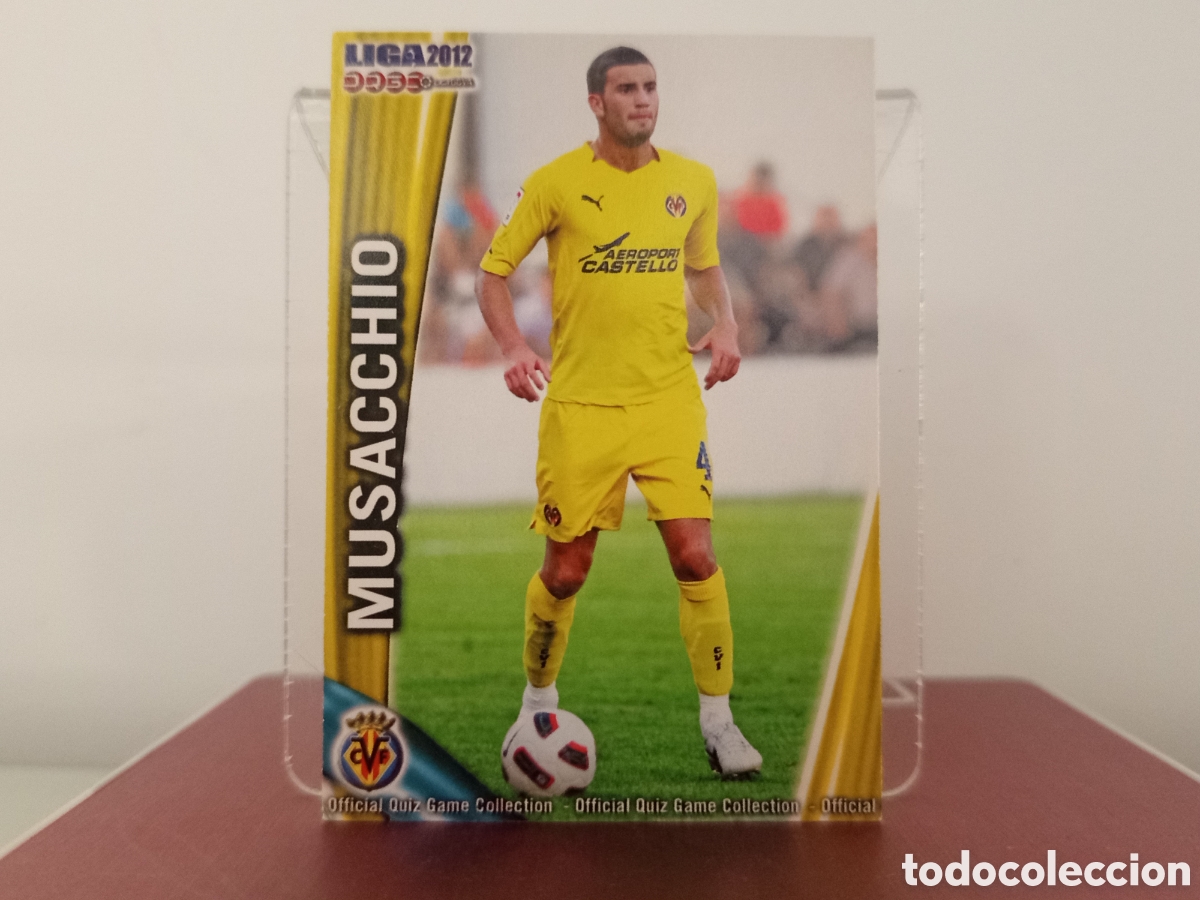 Cromos de F&uacute;tbol: ❇️ CROMO ⚽ MUSACCHIO VILLARREAL 90 FICHAS LIGA QUIZ 11 12 2011 2012 MUNDICROMO ❇️