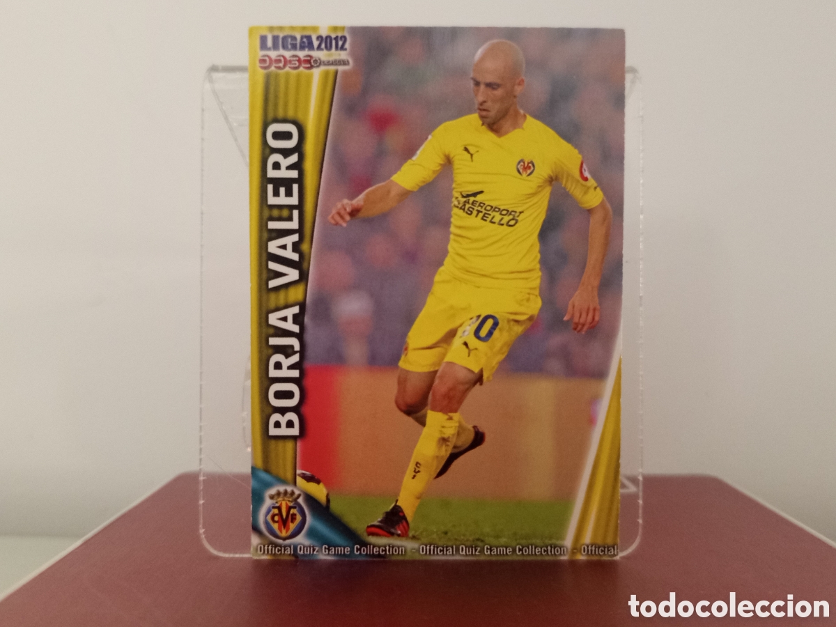 Cromos de F&uacute;tbol: ❇️ CROMO ⚽ BORJA VALERO VILLARREAL 96 FICHAS LIGA QUIZ 11 12 2011 2012 MUNDICROMO ❇️