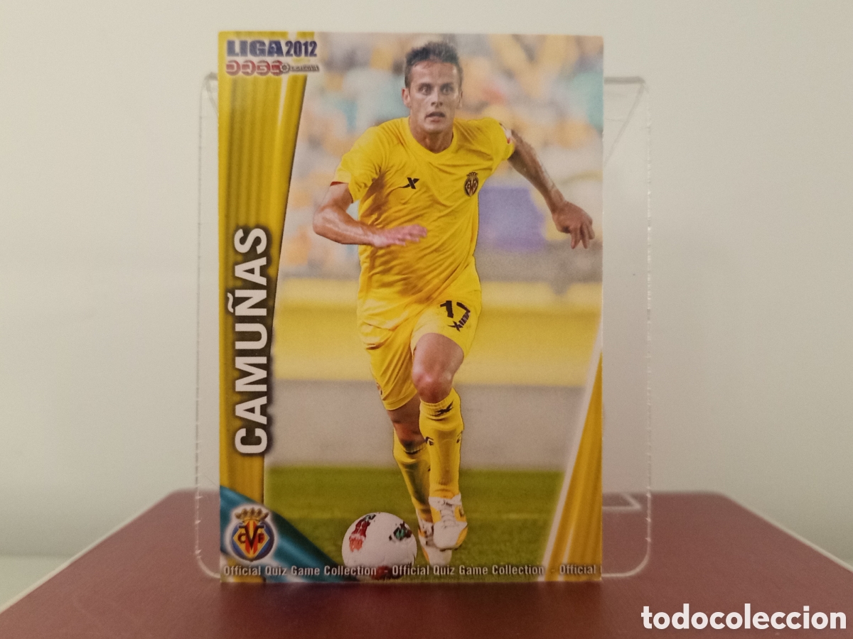 Cromos de F&uacute;tbol: ❇️ CROMO ⚽ CAMU&Ntilde;AS VILLARREAL 99 FICHAS LIGA QUIZ 11 12 2011 2012 MUNDICROMO ❇️