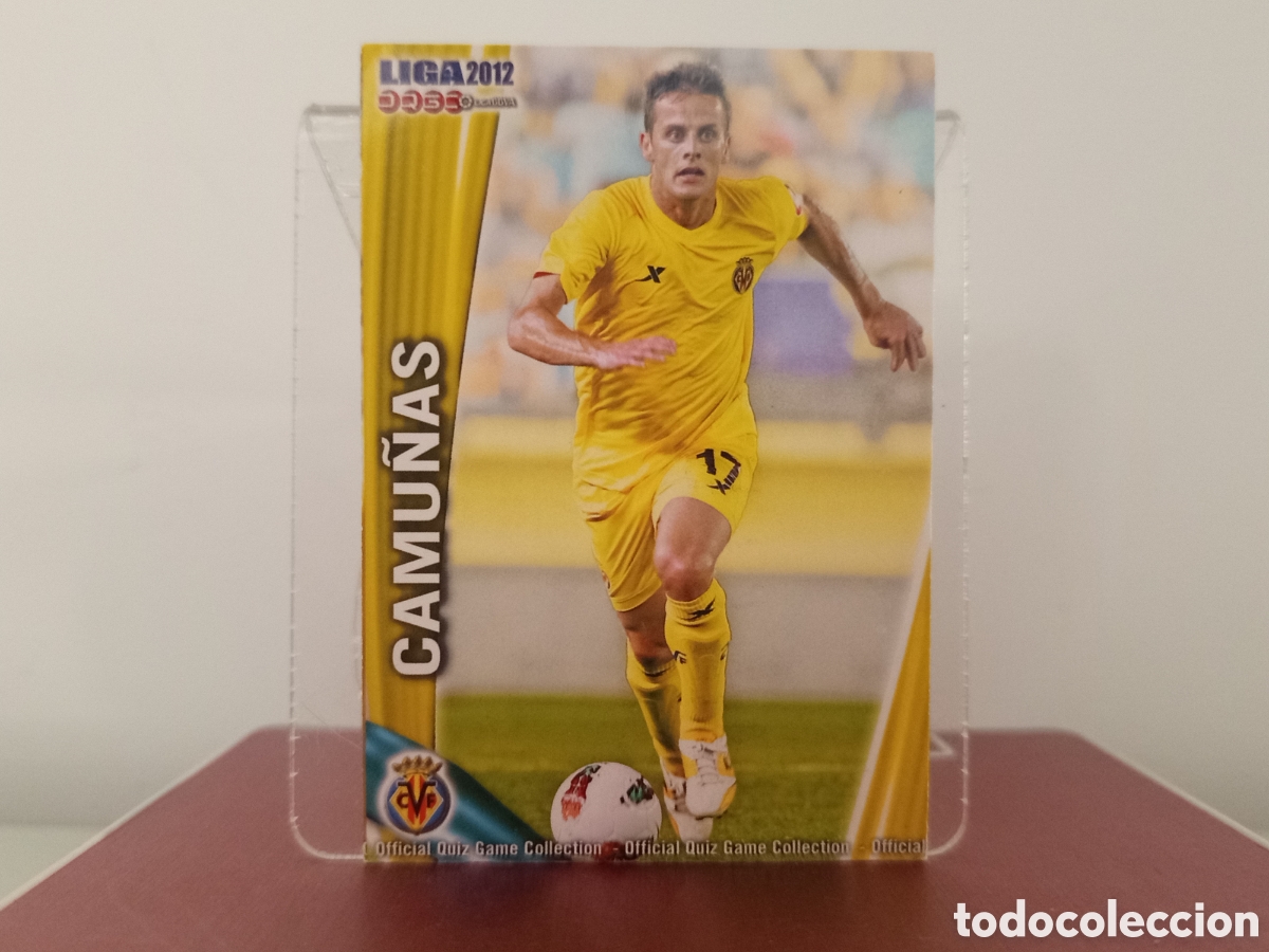 Cromos de F&uacute;tbol: ❇️ CROMO ⚽ CAMU&Ntilde;AS VILLARREAL 99 FICHAS LIGA QUIZ 11 12 2011 2012 MUNDICROMO ❇️