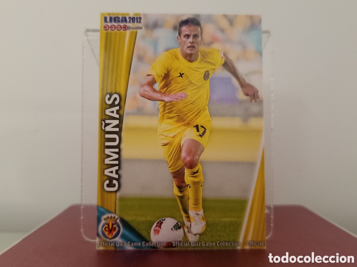 Football Stickers: ❇️ CROMO ⚽ CAMU&Ntilde;AS VILLARREAL 99 FICHAS LIGA QUIZ 11 12 2011 2012 MUNDICROMO ❇️