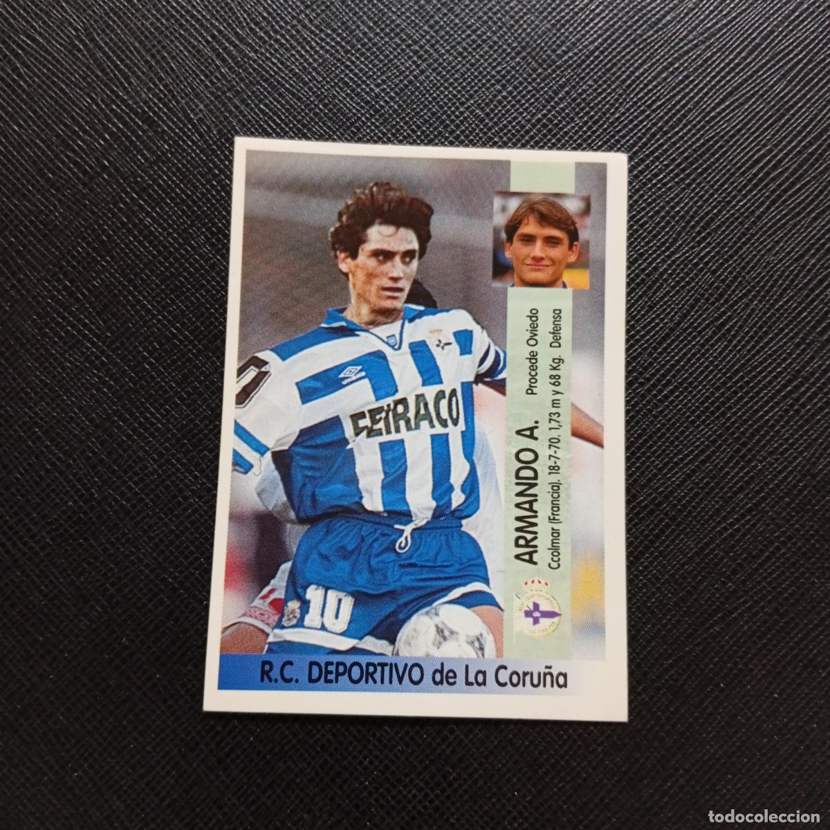 Cromos de F&uacute;tbol: 358 ARMANDO DEPORTIVO PANINI 1996 1997 CROMO FUTBOL LIGA 96 97 - SIN PEGAR - A190 PG12