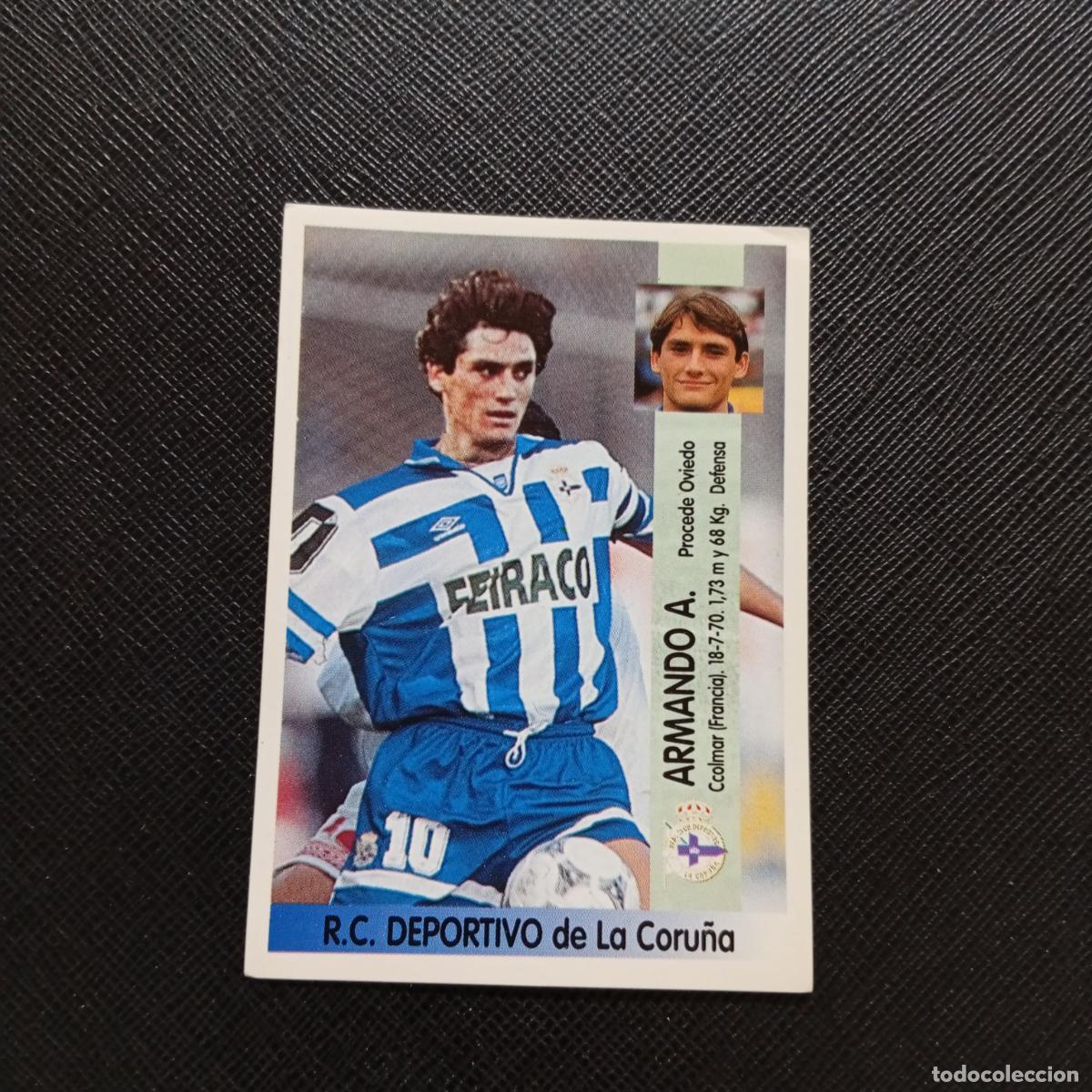 Cromos de F&uacute;tbol: 358 ARMANDO DEPORTIVO PANINI 1996 1997 CROMO FUTBOL LIGA 96 97 - SIN PEGAR - A190 PG12 B