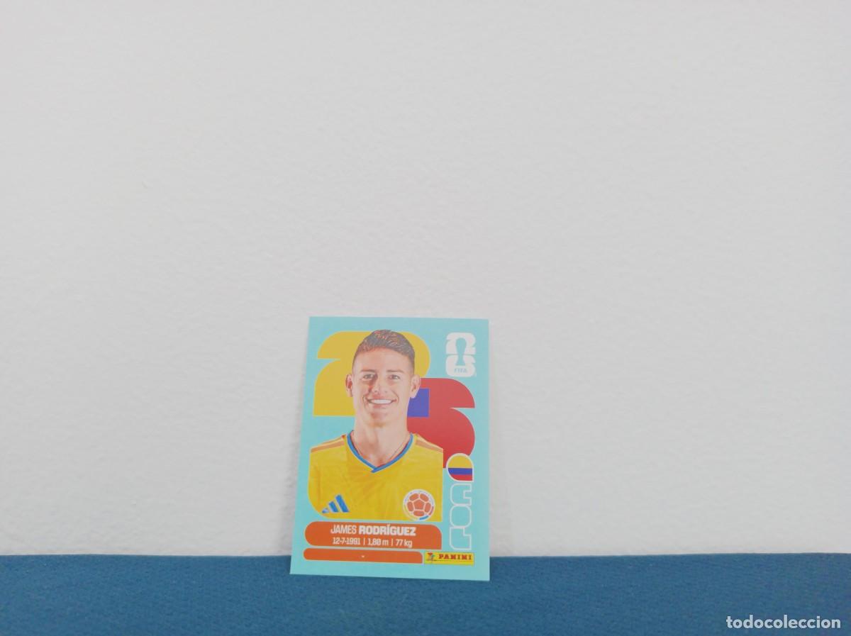 Cromos de F&uacute;tbol: 14 JAMES RODRIGUEZ FIFA WORLD CUP 26 2026 MUNDIAL 26 2026 STICKERS PANINI