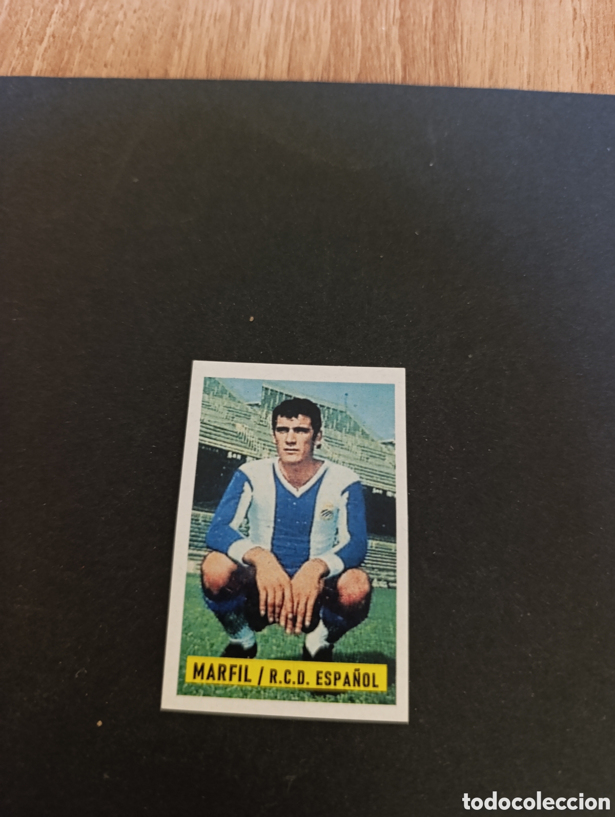 Cromos de F&uacute;tbol: Cromo Marfil RCD Espa&ntilde;ol Liga Este 74 75, ampliaci&oacute;n de la colecci&oacute;n