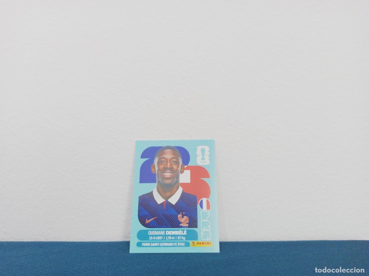Cromos de F&uacute;tbol: 15 DEMBELE FIFA WORLD CUP 26 2026 MUNDIAL 26 2026 STICKERS PANINI