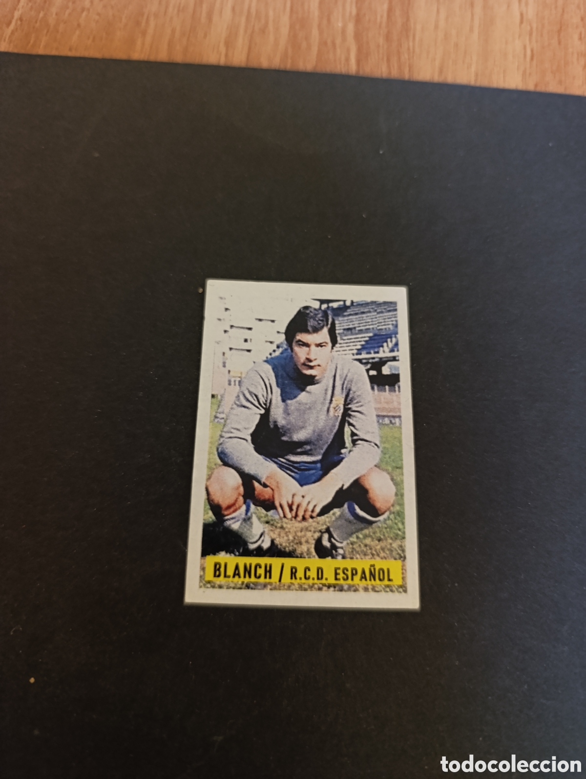 Cromos de F&uacute;tbol: Cromo Blanch RCD Espa&ntilde;ol Liga Este 74 75, ampliaci&oacute;n de la colecci&oacute;n