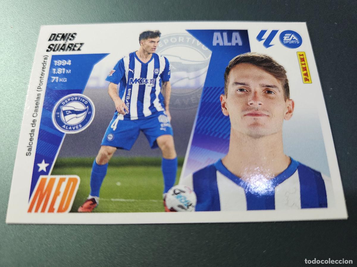 Cromos de F&uacute;tbol: LIGA ESTE 2025-2026 DENIS SU&Aacute;REZ ALAV&Eacute;S N&ordm; 51 FICHAJE (CUARTA EDICION)